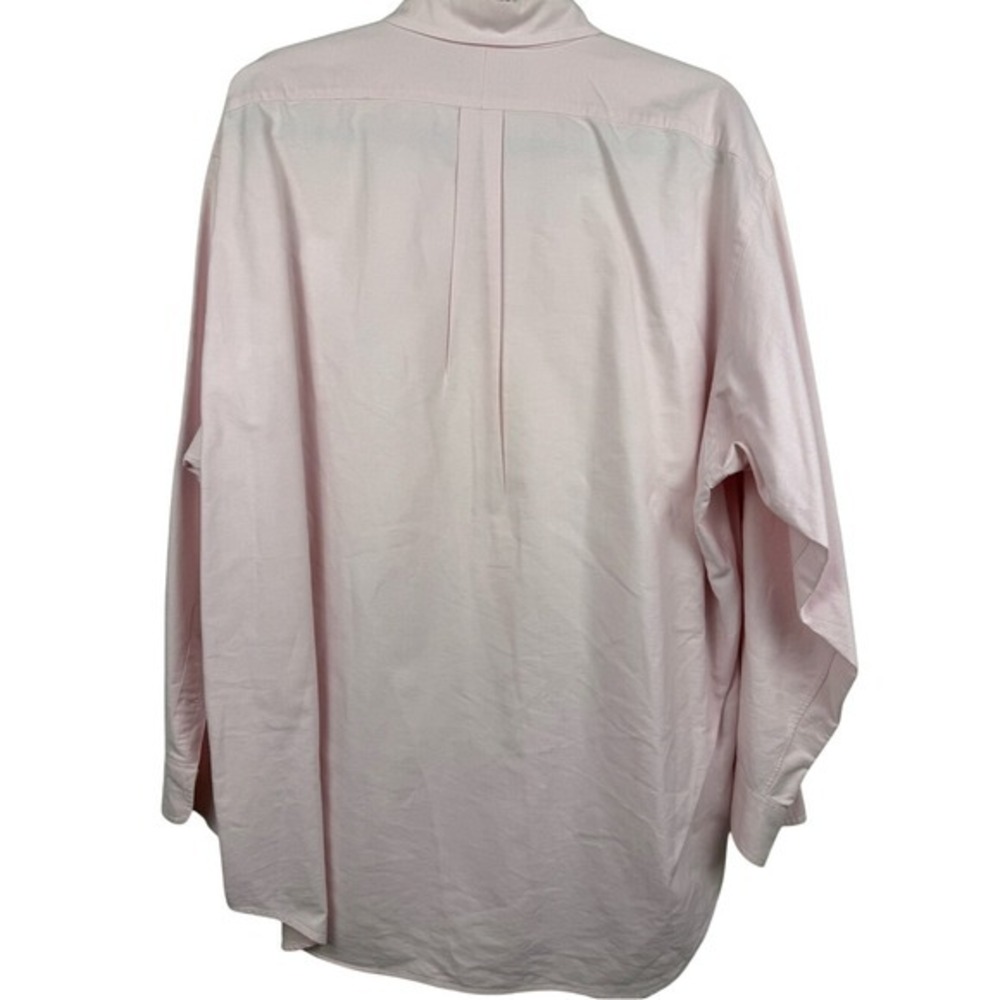 Polo Ralph Lauren | Yarmouth Men's Pink Cotton Button Down Shirt | 17.5 34/35 - Picture 4 of 6